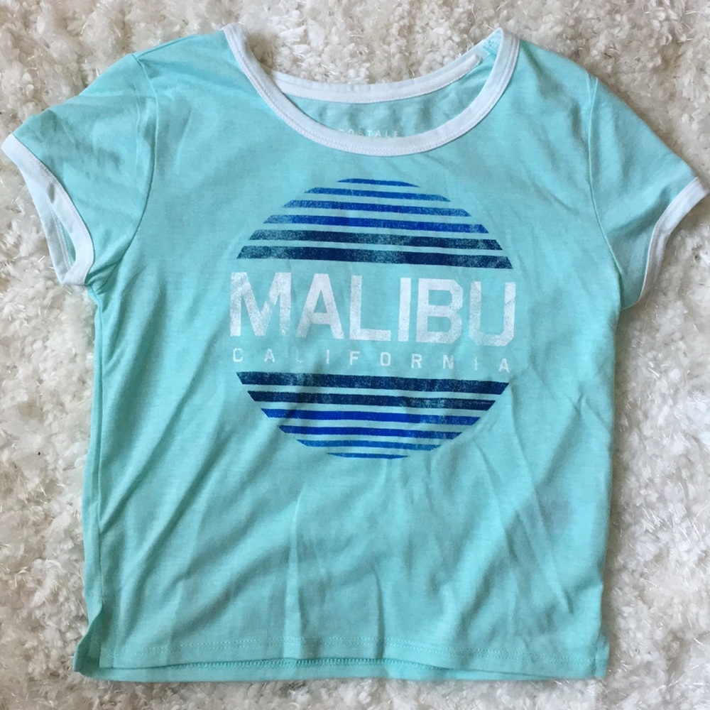 Graphic crop top